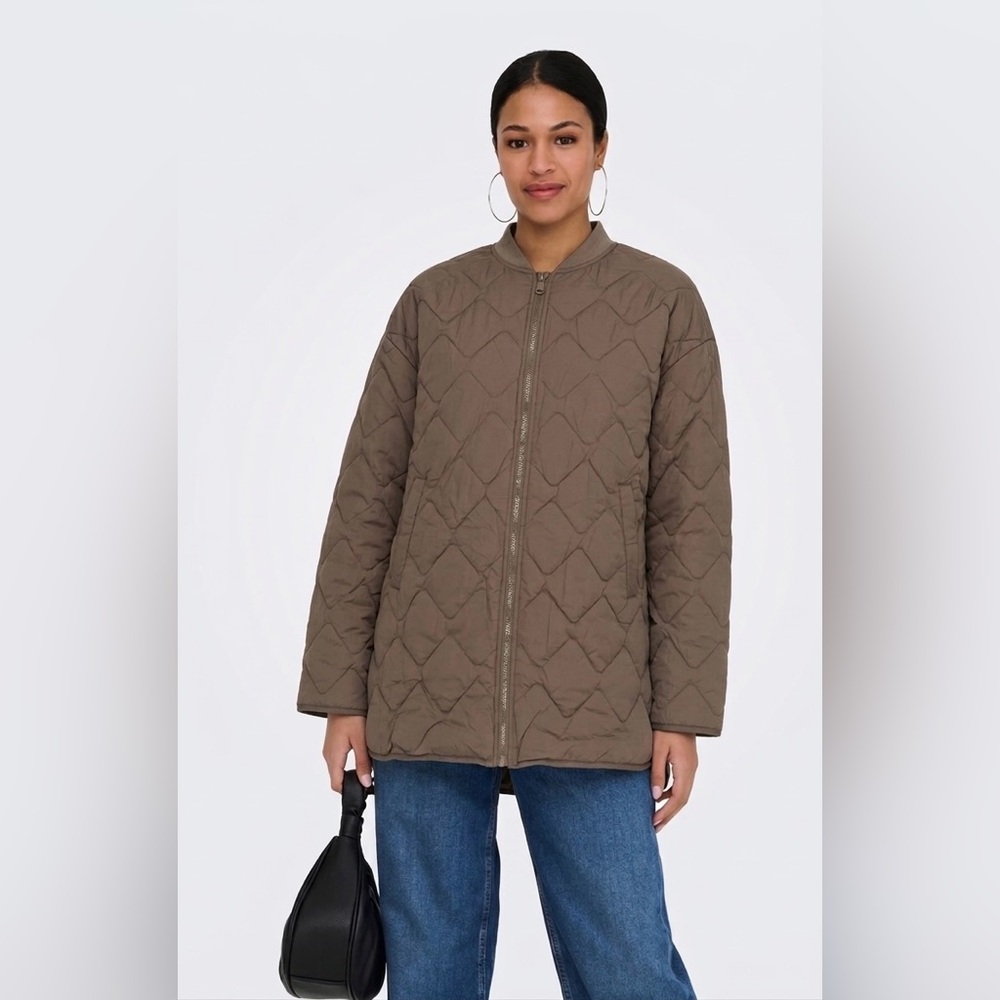 ONLY Packable Quilted Bomber Jacket